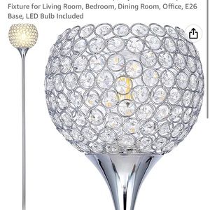 Brand NEW Spherical Crystal Floor Lamp